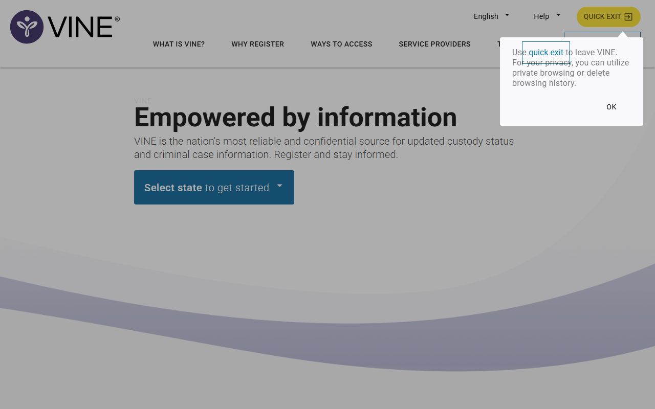Tennessee Recent Bookings VINE reference